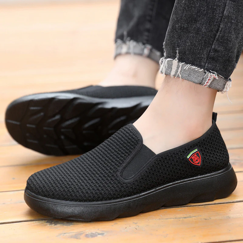 Damen Bequeme Atmungsaktive Slip-On Sneakers Heidi Mode - Image 4