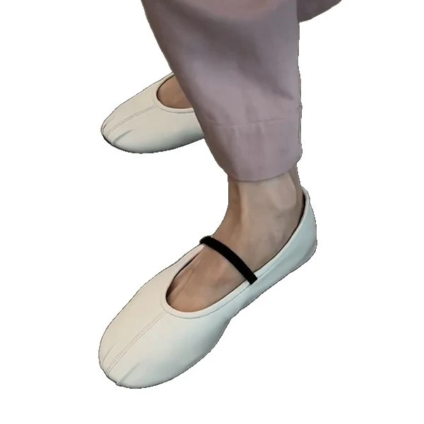 Damen Bequeme Ballerinas mit elastischem Riemen und weichem Innenfutter Heidi Mode - Image 5