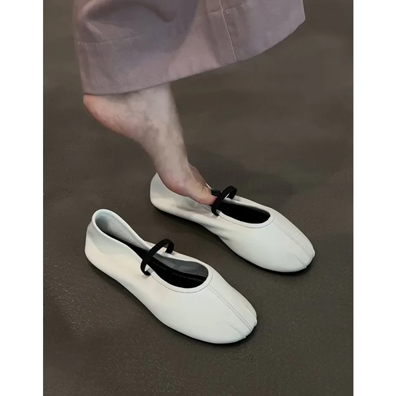 Damen Bequeme Ballerinas mit elastischem Riemen und weichem Innenfutter Heidi Mode - Image 7