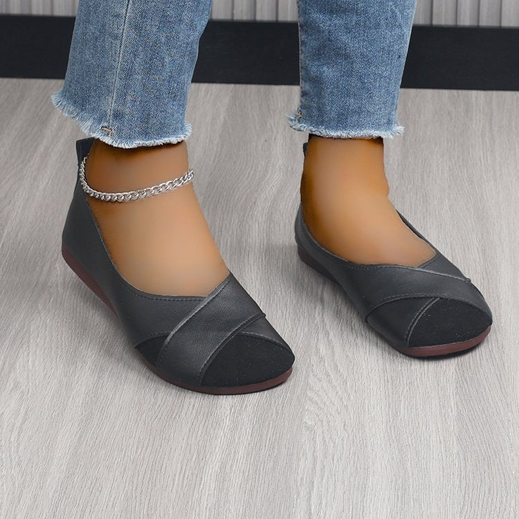 Damen Bequeme Ballerinas mit Ergonomischer Fußbett-Technologie Heidi-Mode - Image 4