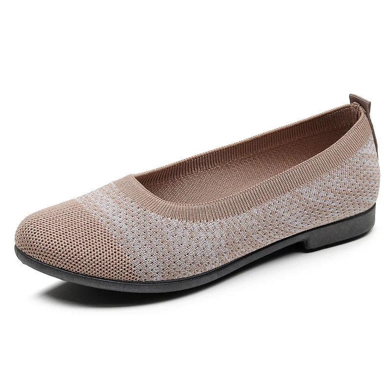 Damen Bequeme Ballerinas mit flexiblem und atmungsaktivem Obermaterial Heidi Mode - Image 5