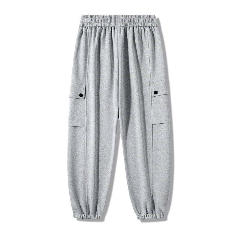 Damen bequeme Cargo-Hose mit tiefen Seitentaschen und elastischem Bund Hedi-Mode - Image 3