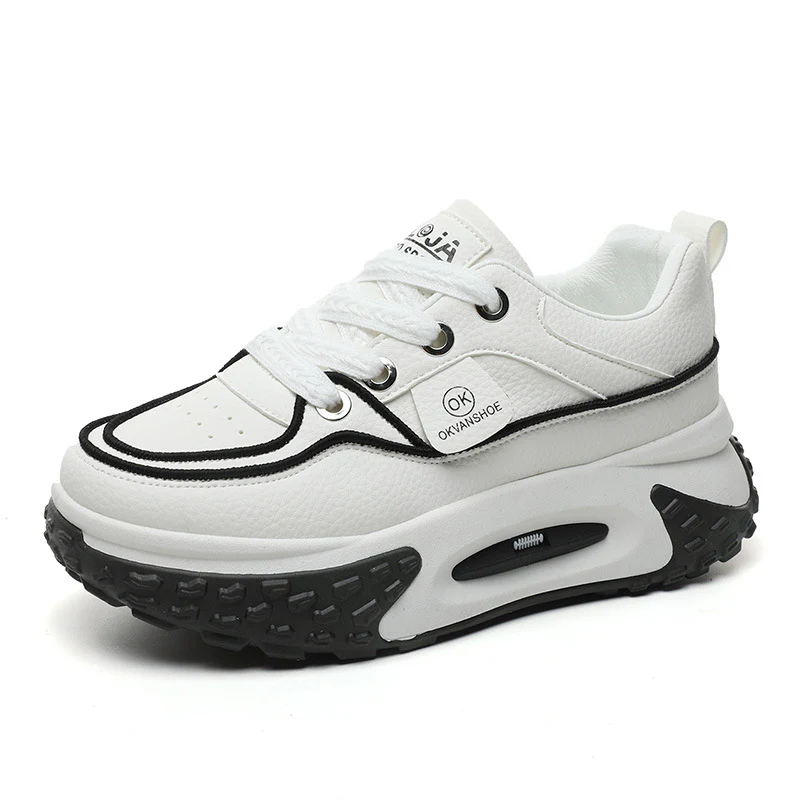 Damen bequeme Chunky Sneaker mit dämpfendem Sohlenprofil Heidi Mode - Image 5