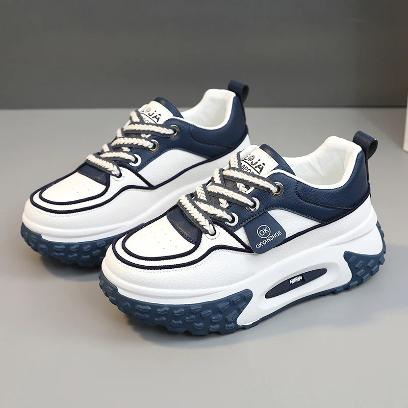 Damen bequeme Chunky Sneaker mit dämpfendem Sohlenprofil Heidi Mode - Image 8