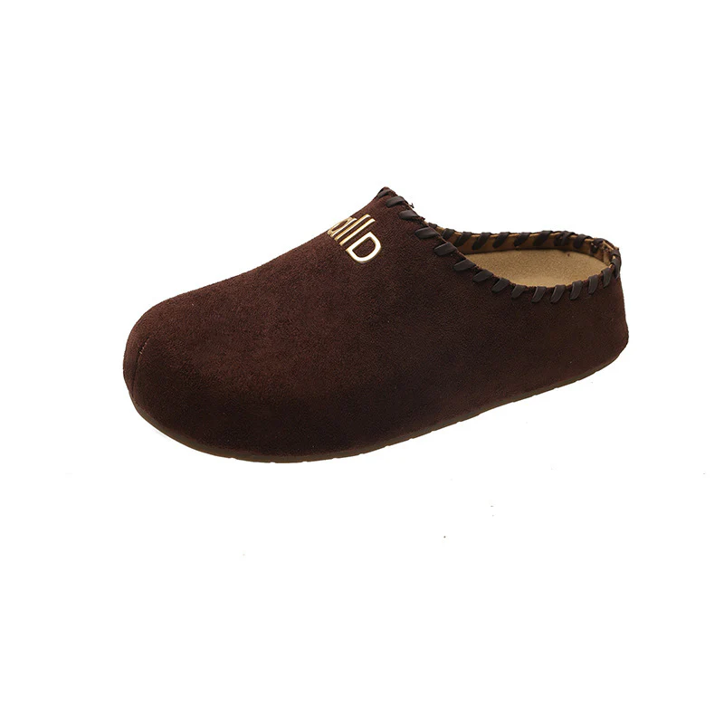 Damen Bequeme Clogs aus weichem Wildleder Heidi Mode - Image 7