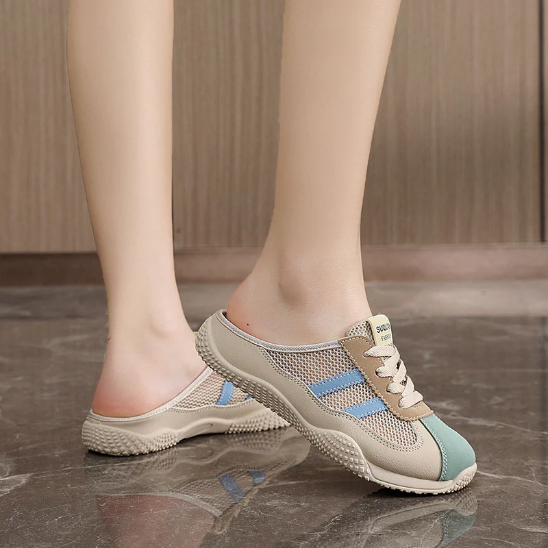 Damen Bequeme Clogs mit atmungsaktivem Obermaterial und griffiger Sohle Heidi Mode - Image 3