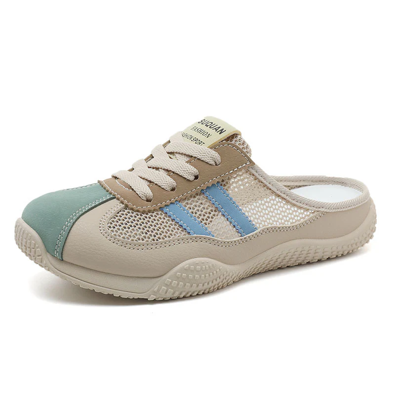 Damen Bequeme Clogs mit atmungsaktivem Obermaterial und griffiger Sohle Heidi Mode - Image 5
