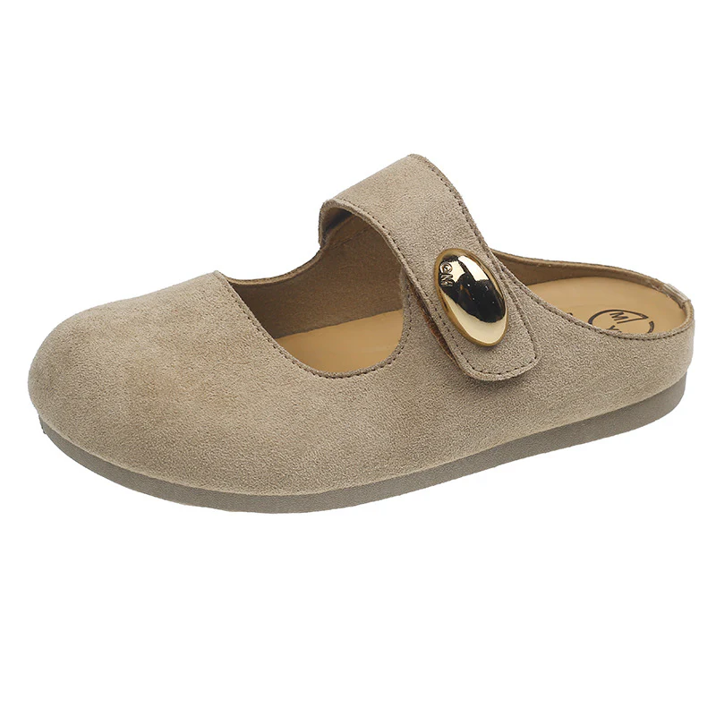 Damen Bequeme Clogs mit elegantem Riemen und modischer Verzierung Heidi Mode - Image 5