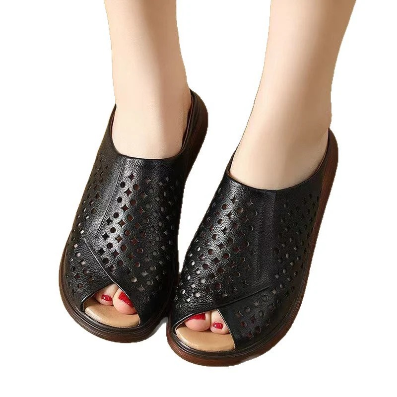Damen Bequeme Clogs mit perforiertem Design und individuellem Tragekomfort Heidi Mode - Image 5