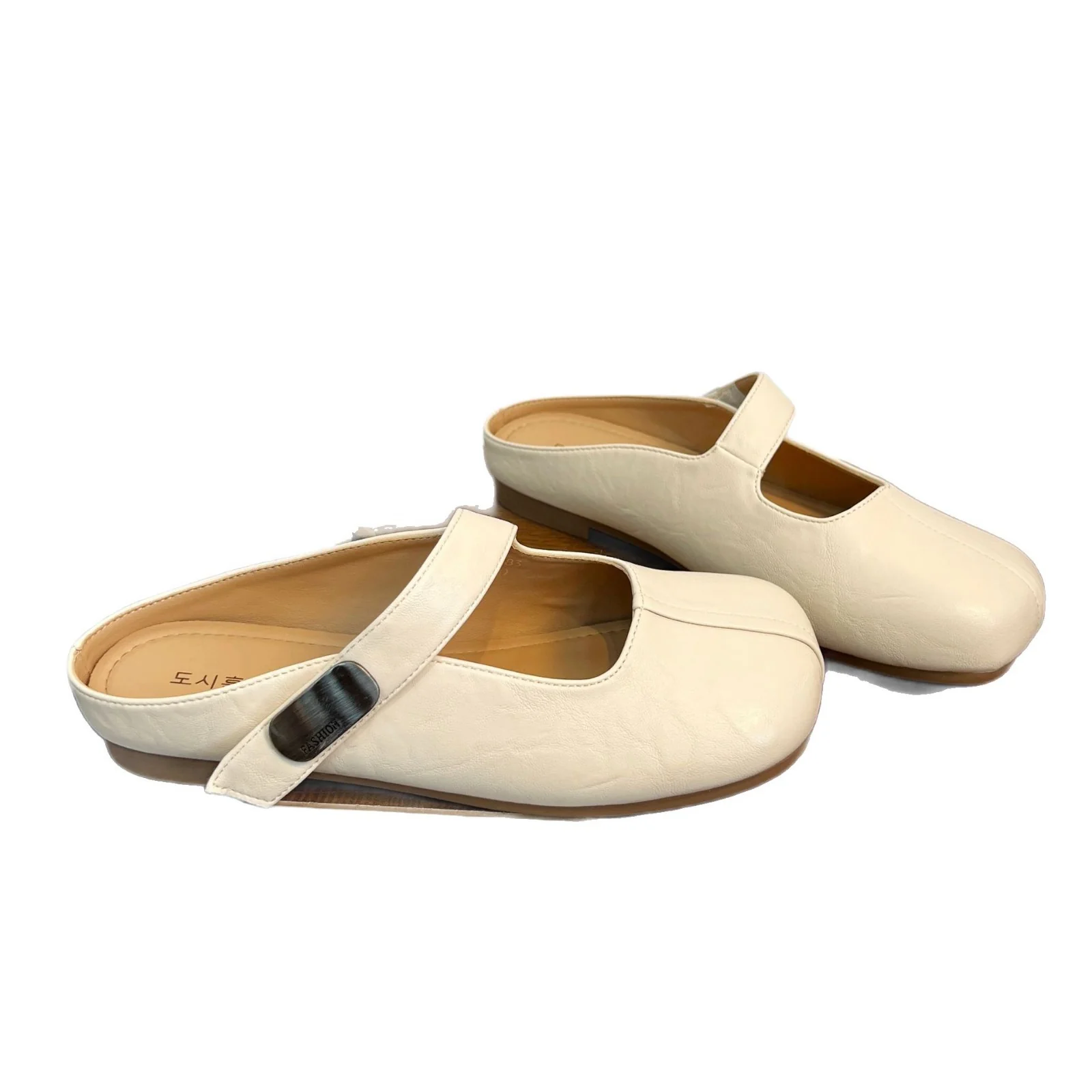 Damen Bequeme Clogs mit praktischem Riemenverschluss und ergonomischer Sohle Heidi Mode - Image 5