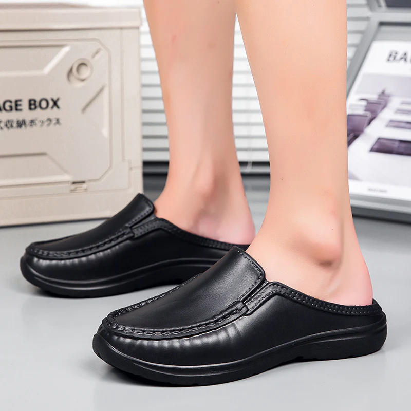 Damen Bequeme Clogs mit rutschfester Sohle und atmungsaktivem Innenfutter Heidi Mode - Image 4