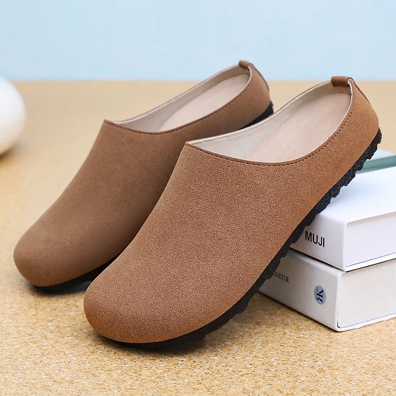 Damen Bequeme Clogs mit rutschfester Sohle und atmungsaktivem Innenfutter Heidi Mode - Image 2