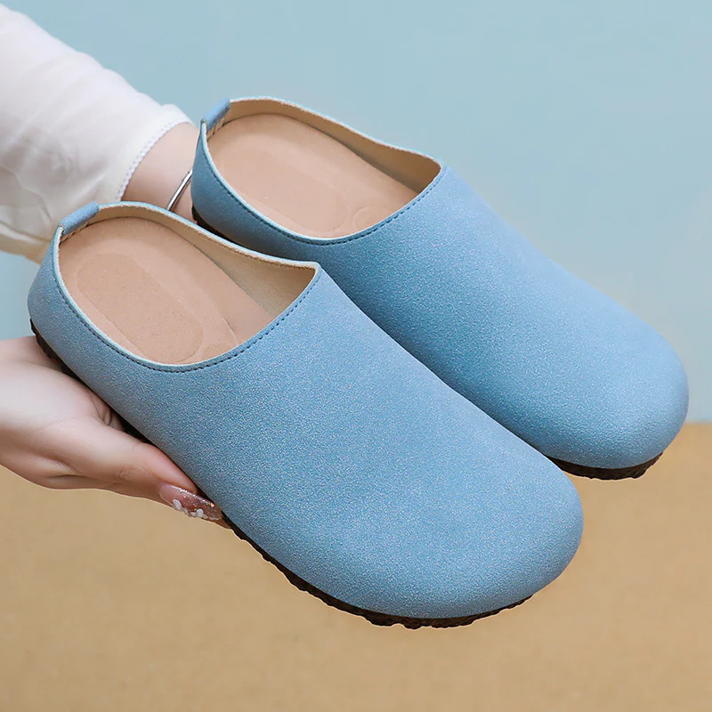 Damen Bequeme Clogs mit rutschfester Sohle und atmungsaktivem Innenfutter Heidi Mode - Image 4