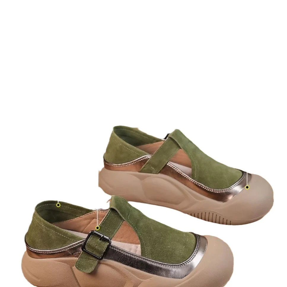 Damen bequeme Clogs mit verstellbarem Riemen und atmungsaktiver Sohle Heidi Mode - Image 5