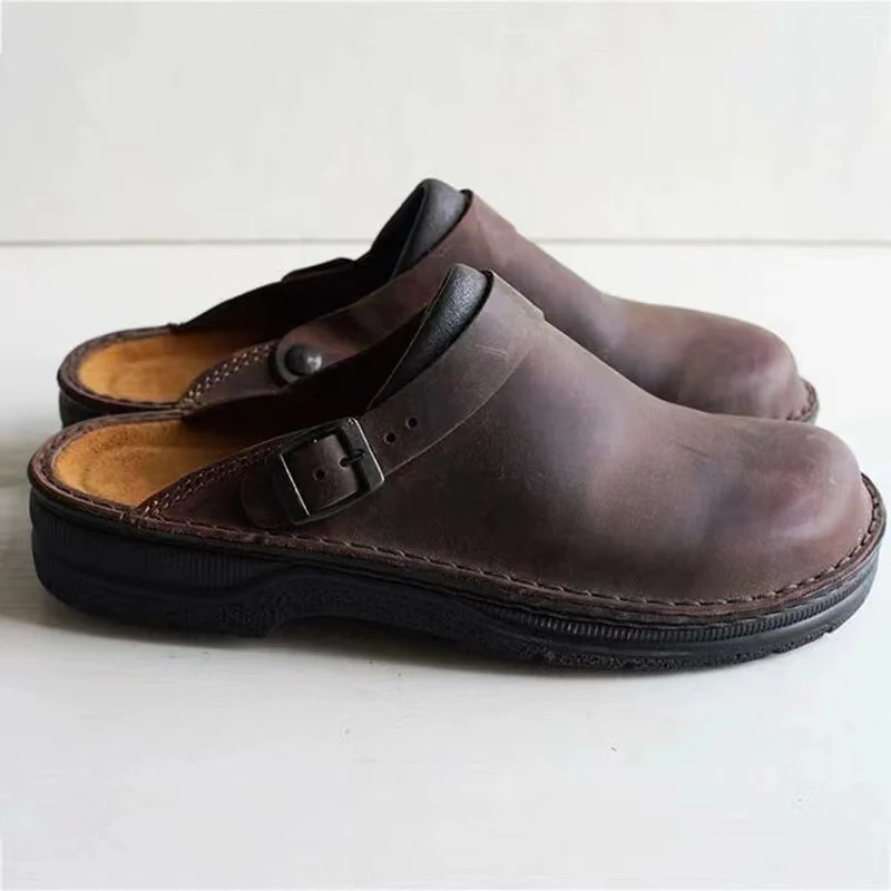 Damen Bequeme Clogs mit verstellbarem Riemen und ergonomischer Sohle Heidi Mode - Image 6