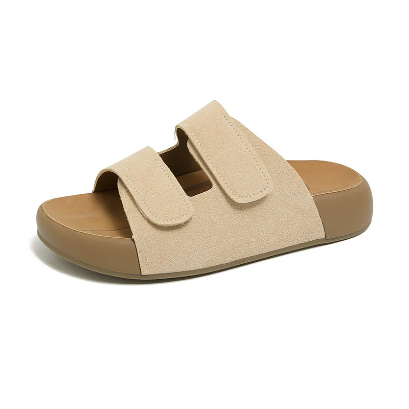 Damen Bequeme Clogs mit verstellbaren Klettverschlüssen und anatomischem Fußbett Heidi Mode - Image 7