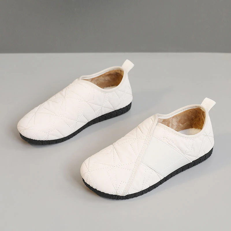 Damen Bequeme Fleece Slippers mit praktischem Einstieg und rutschfester Sohle Heidi Mode - Image 7