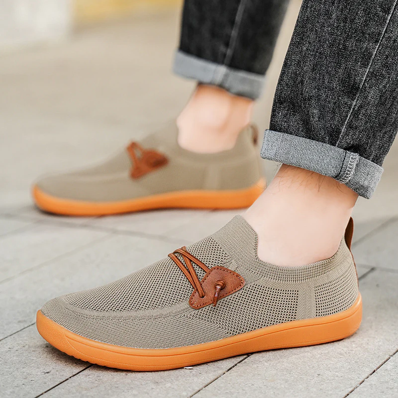 Damen bequeme Freizeitschuhe aus atmungsaktivem Mesh mit elastischem Einschlupf von Heidi Mode - Image 2