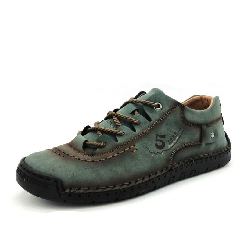 Damen bequeme Freizeitschuhe aus hochwertigem Leder mit rutschfester Sohle Heidi Mode - Image 10