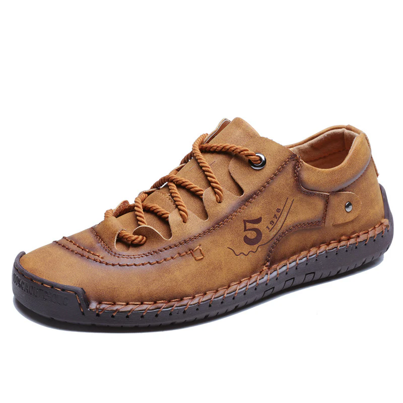 Damen bequeme Freizeitschuhe aus hochwertigem Leder mit rutschfester Sohle Heidi Mode - Image 2