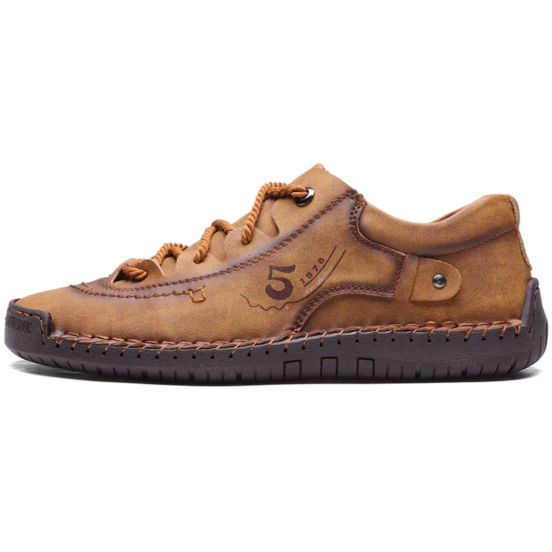 Damen bequeme Freizeitschuhe aus hochwertigem Leder mit rutschfester Sohle Heidi Mode - Image 8