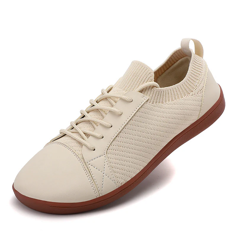 Damen Bequeme Freizeitschuhe mit elastischem Schnürsystem und flexiblem Obermaterial Heidi Mode - Image 5