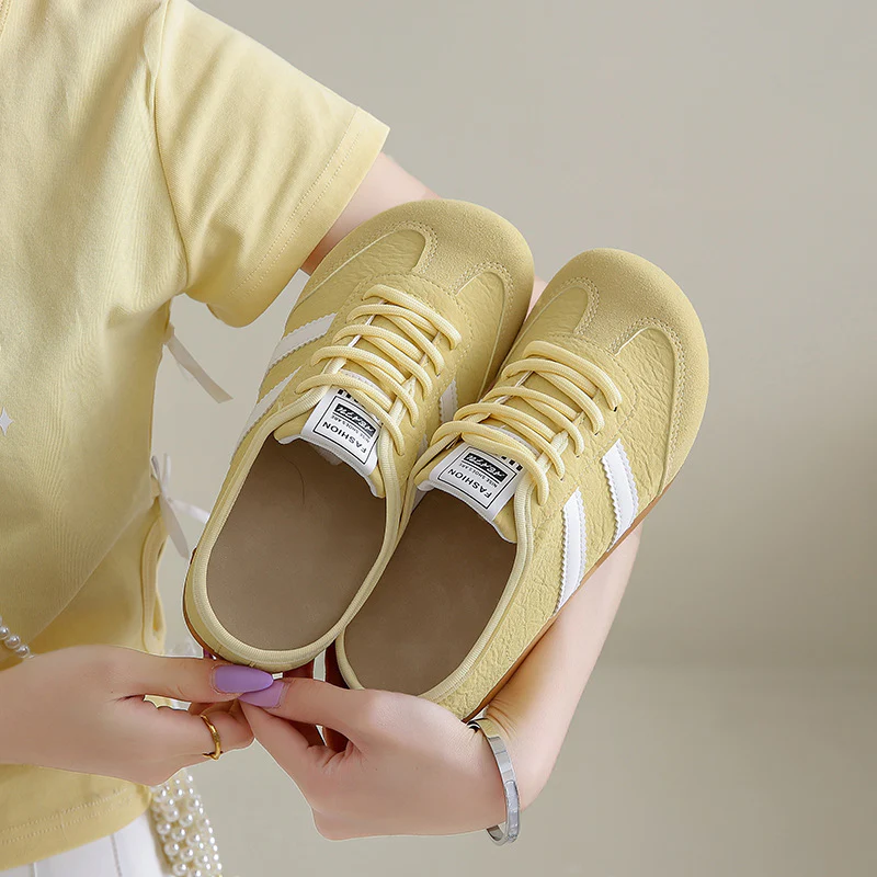 Damen Bequeme Freizeitschuhe mit ergonomischem Fußbett und offenem Fersenbereich Heidi Mode - Image 2