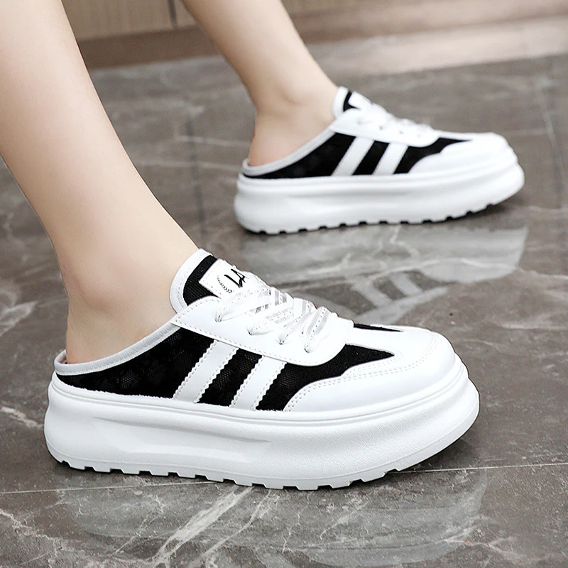 Damen bequeme Freizeitschuhe mit großzügigem Fersenbereich und modischem Design Heidi Mode - Image 3