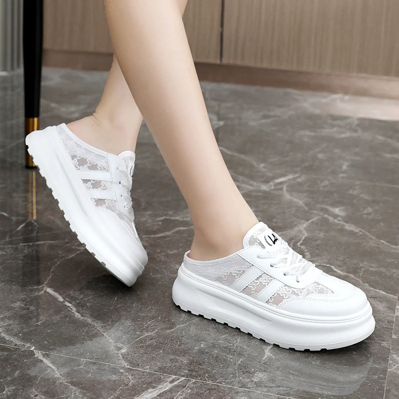 Damen bequeme Freizeitschuhe mit großzügigem Fersenbereich und modischem Design Heidi Mode - Image 4
