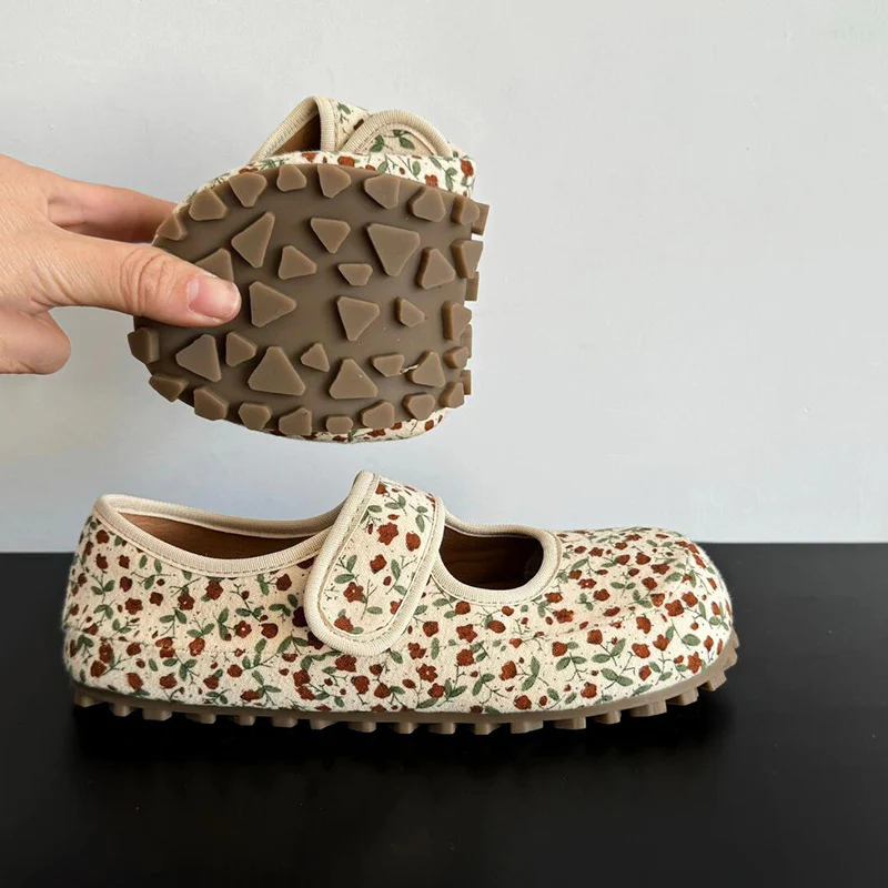 Damen Bequeme Hausschuhe mit elastischem Riemen und strapazierfähiger Sohle Heidi Mode - Image 8