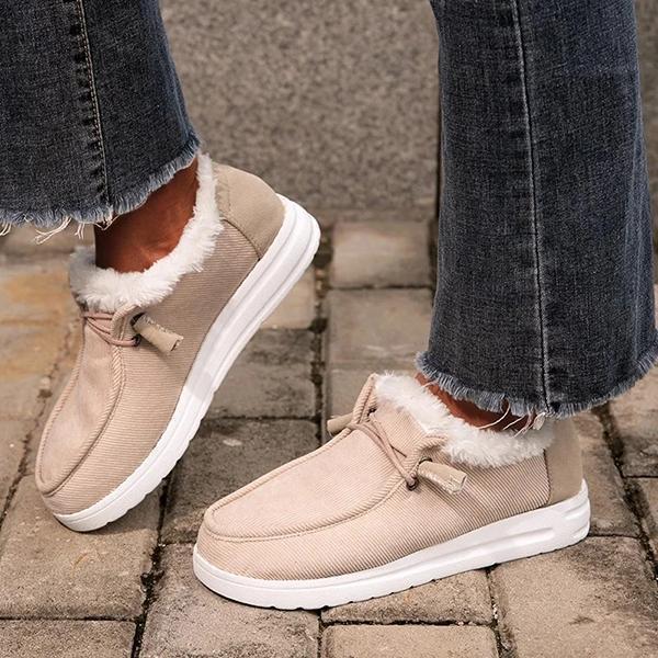 Damen Bequeme Hausschuhe mit kuscheligem Futter und rutschfester Sohle Heidi Mode - Image 6