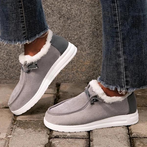 Damen Bequeme Hausschuhe mit kuscheligem Futter und rutschfester Sohle Heidi Mode - Image 9