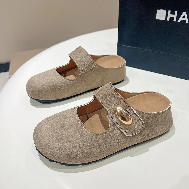Damen Bequeme Hausschuhe mit schickem Riemen und leichtem Innenfutter Heidi Mode - Image 6