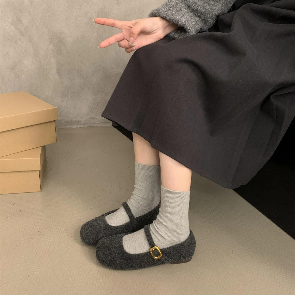Damen bequeme Hausschuhe mit verstellbarem Riemen und weichem Innenfutter Heidi Mode - Image 4