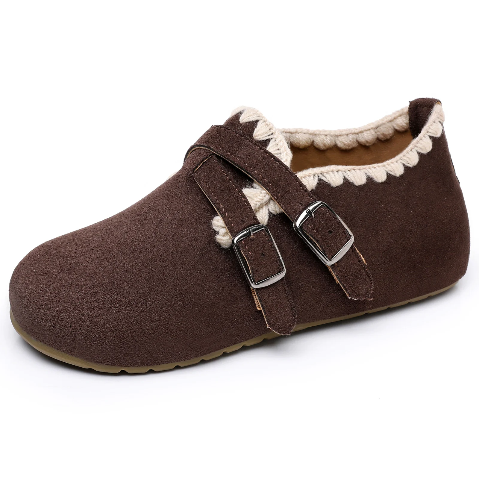 Damen Bequeme Hüttenschuhe mit verstellbaren Riemen und weichem Innenfutter Heidi Mode - Image 7