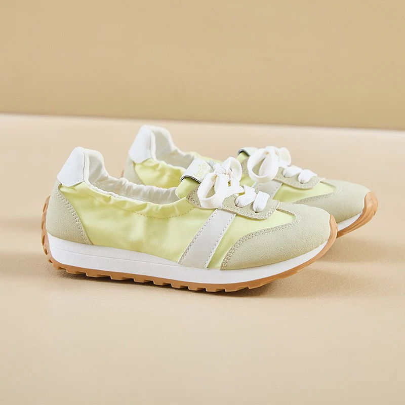 Damen Bequeme Lauf-Sneaker mit elastischem Schuhkragen Heidi Mode - Image 3