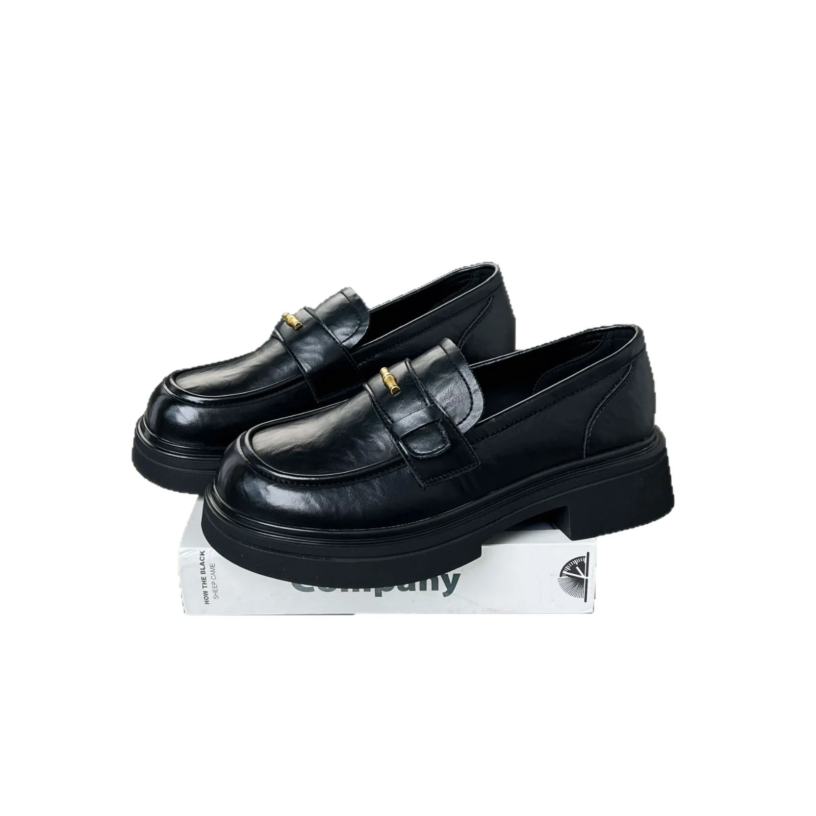 Damen Bequeme Loafers mit klobiger Sohle und eleganter Schnalle Heidi Mode - Image 5