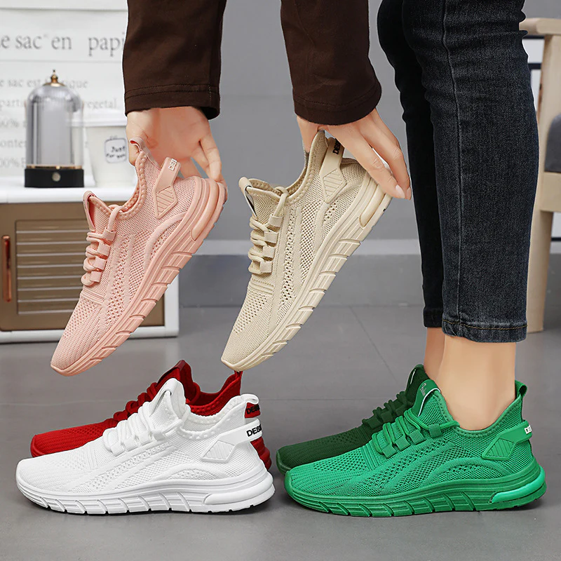 Damen Bequeme Mesh-Laufschuhe mit optimierter Dämpfung Heidi Mode - Image 2