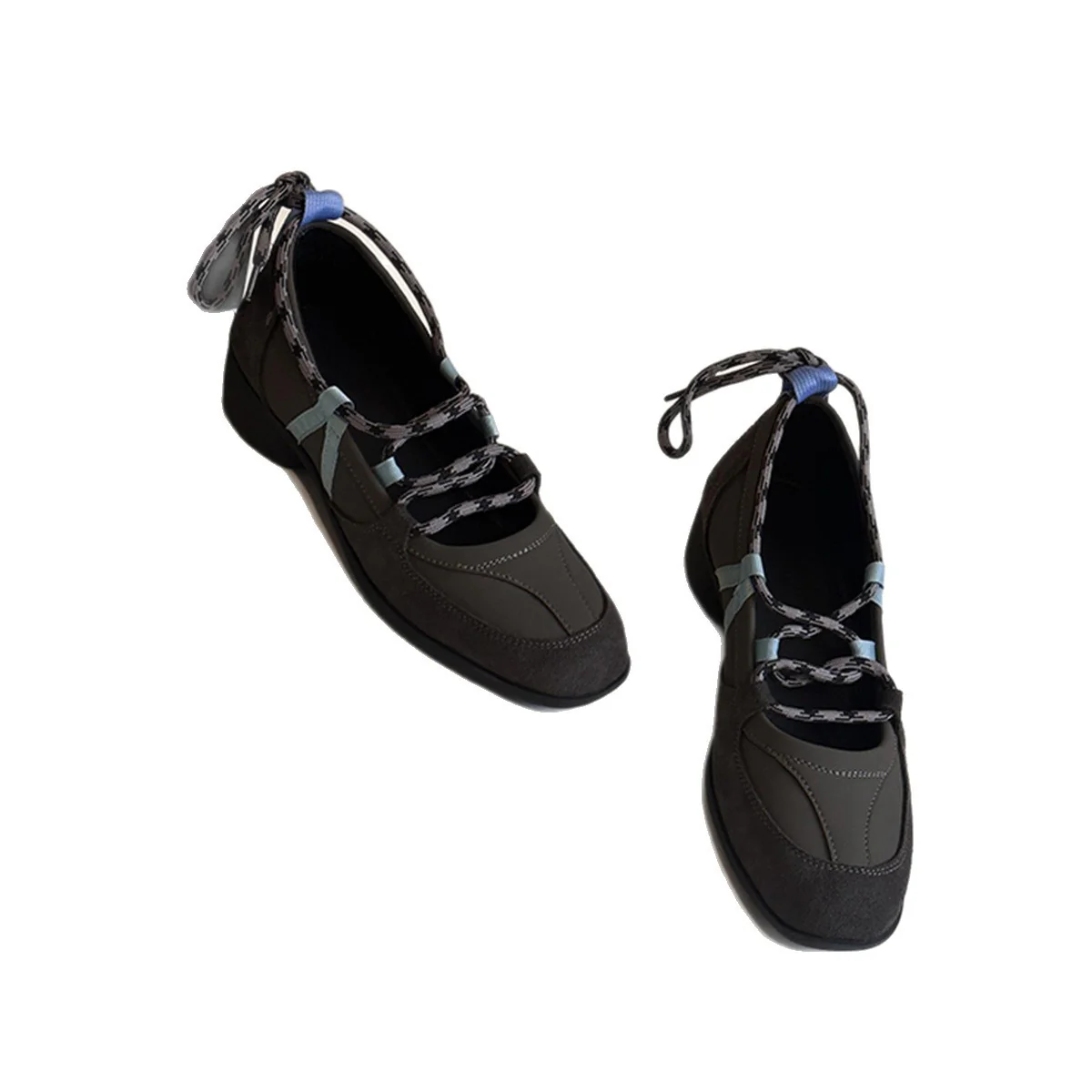 Damen bequeme Mokassins mit raffinierten Schnürdetails und komfortabler Sohle Heidi Mode - Image 5