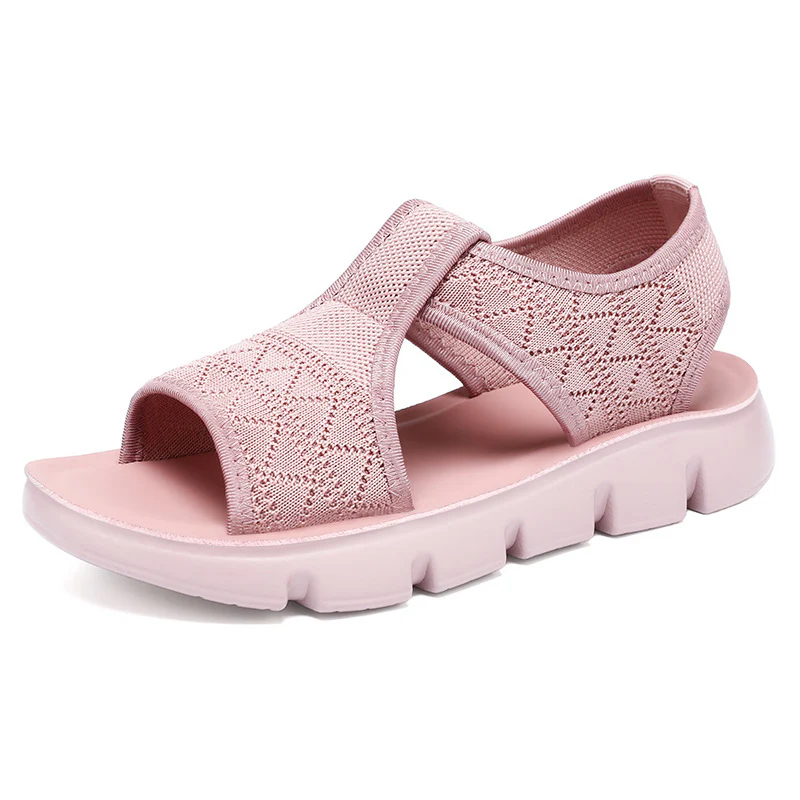 Damen Bequeme Sandalen mit elastischen Riemen und rutschfester Sohle Heidi Mode - Image 7