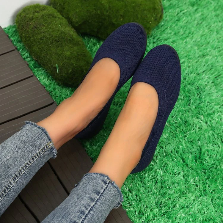 Damen Bequeme Slip-On Ballerinas Heidi-Mode - Image 13