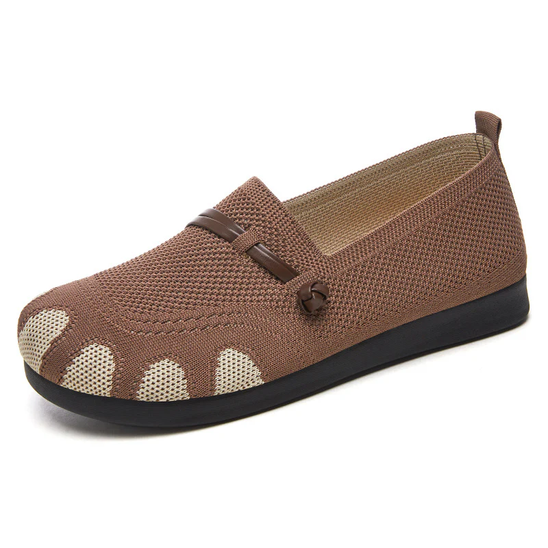 Damen Bequeme Slip-On Ballerinas mit flexiblem Obermaterial Heidi Mode - Image 4
