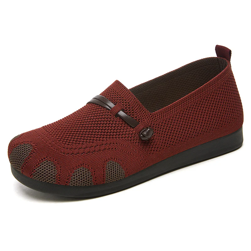 Damen Bequeme Slip-On Ballerinas mit flexiblem Obermaterial Heidi Mode - Image 6