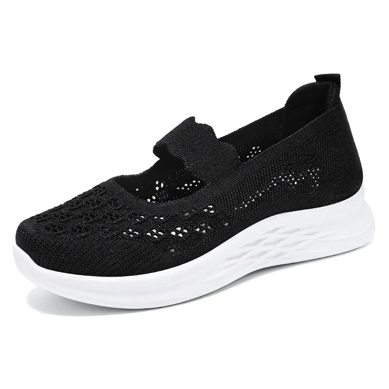Damen Bequeme Slip-On Ballerinas mit floralen Details Heidi Mode - Image 4
