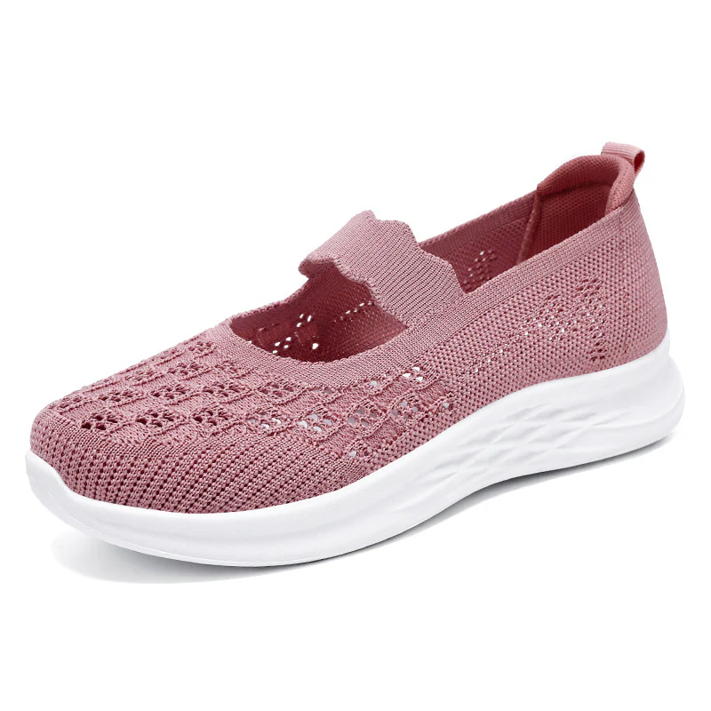 Damen Bequeme Slip-On Ballerinas mit floralen Details Heidi Mode - Image 5