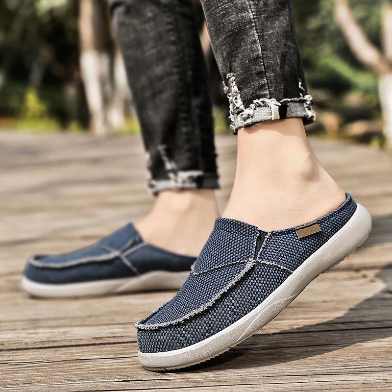 Damen Bequeme Slip-On Freizeitschuhe aus atmungsaktivem Material Heidi Mode - Image 4