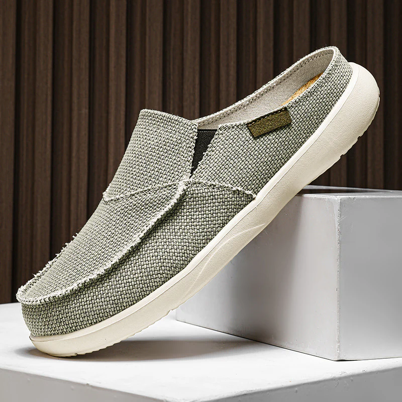 Damen Bequeme Slip-On Freizeitschuhe aus atmungsaktivem Material Heidi Mode - Image 9