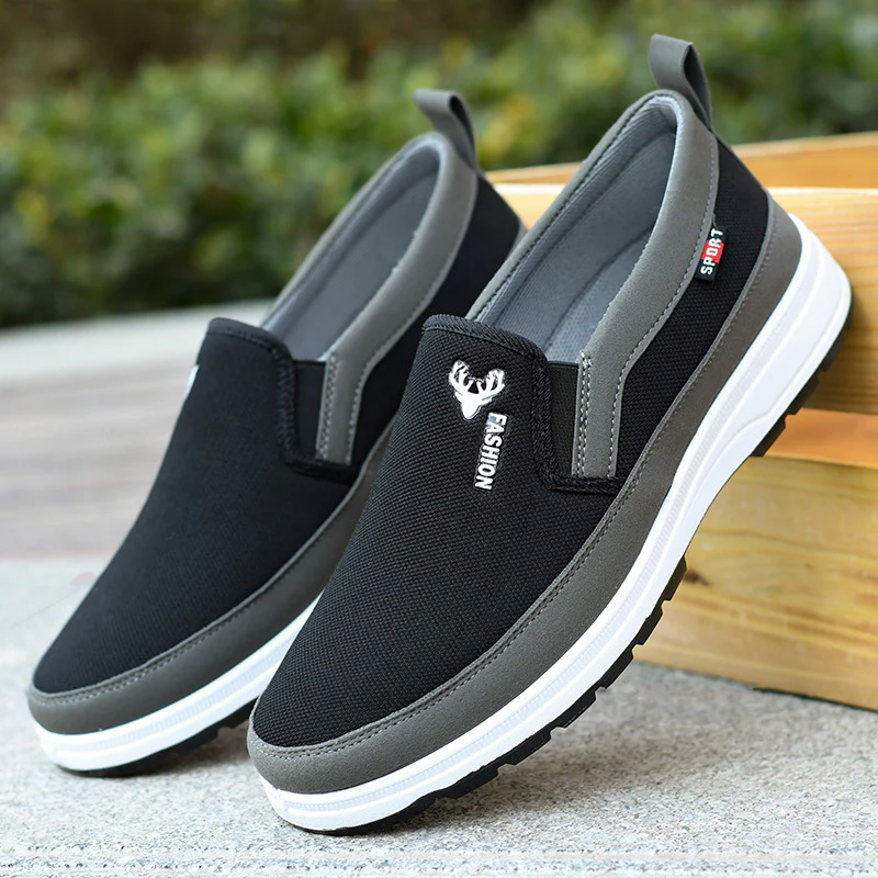 Damen Bequeme Slip-On Freizeitschuhe mit atmungsaktivem Obermaterial Heidi Mode - Image 6