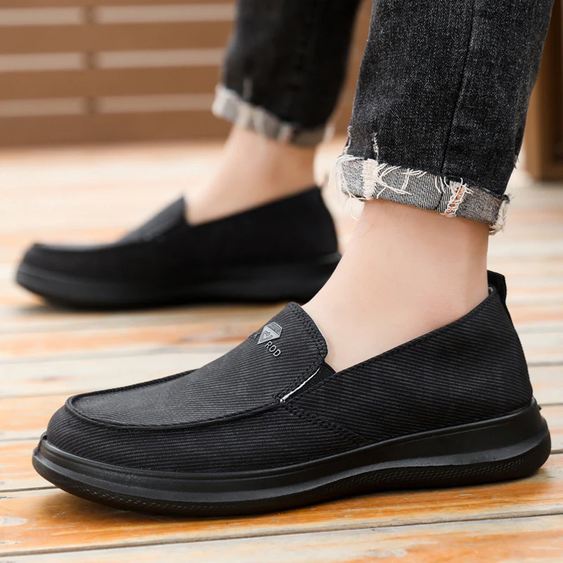 Damen Bequeme Slip-On Freizeitschuhe mit rutschfester Sohle und elastischem Obermaterial Heidi Mode - Image 7