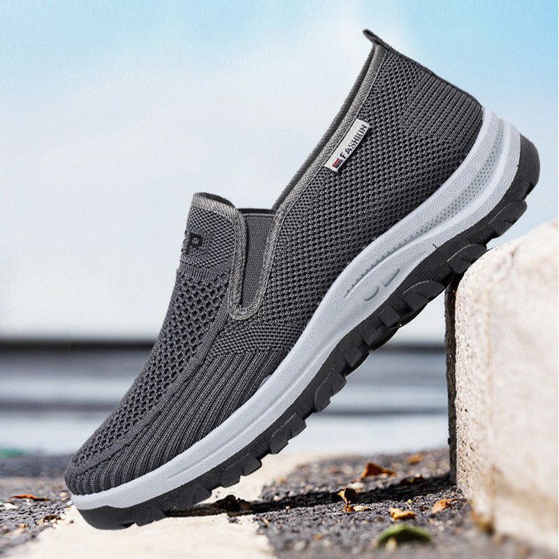 Damen Bequeme Slip-On Laufschuhe mit atmungsaktiver Mesh-Oberfläche Heidi Mode - Image 2